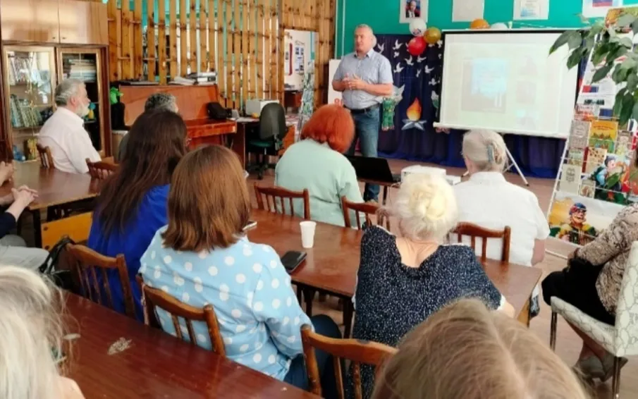В Гремячевской поселковой библиотеке состоялась творческая встреча с авторами книги «Фольклор Кулебакской земли»