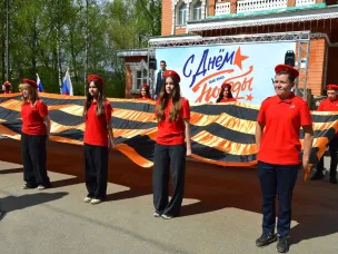 В городском округе город Кулебаки состоялся военно-патриотический марафон «Ветер Победы»