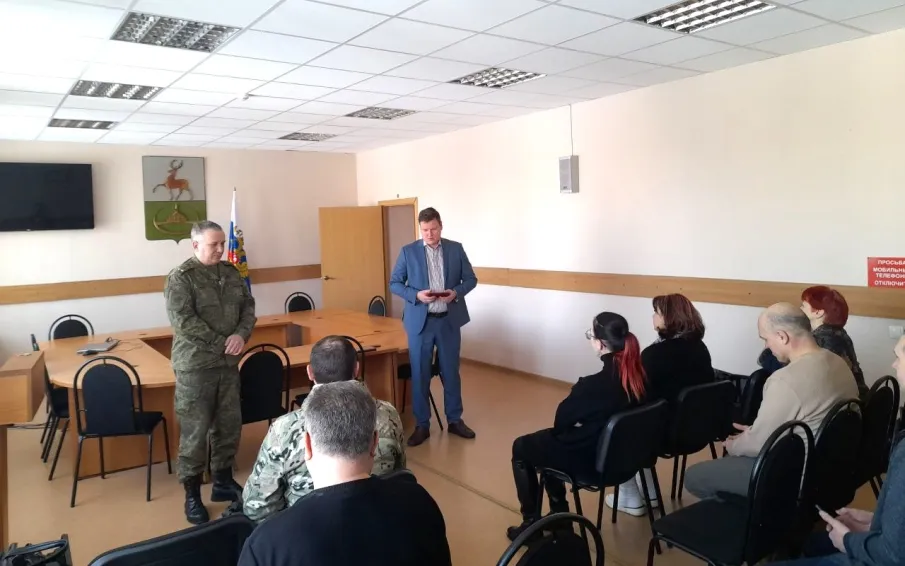 15 февраля в администрации округа состоялось вручение орденов Мужества участникам спецоперации