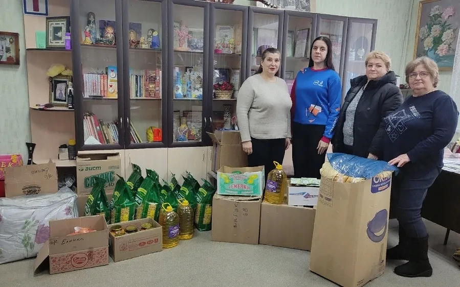 В Мурзицах организовали акцию в поддержку участников спецоперации «Своих не бросаем!»