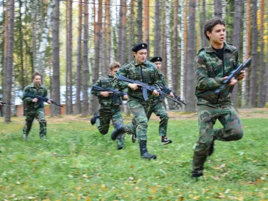 Военно-патриотические сборы памяти нашего земляка Героя специальной военной операции, гвардии майора Евгения Смолина, погибшего при выполнении боевого задания