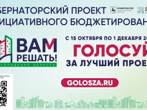 В Нижегородской области началось народное голосование в рамках губернаторского проекта «Вам решать!»