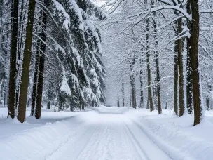 Ночью 30 января ожидается сильный снег!