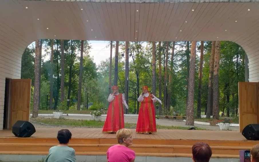 Концерт «Ах, лето, веселая пора» состоялся в городском парке