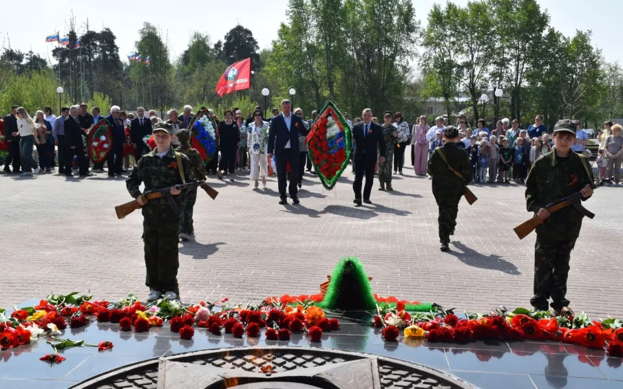 8 мая в городском округе город Кулебаки прошли памятные мероприятия, приуроченные к празднованию Дня Победы