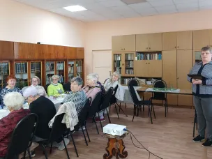 В библиотеке прошел патриотический час «Zа Россию, Zа мир, Zа наших»