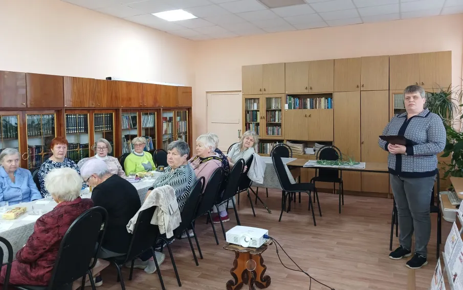 В библиотеке прошел патриотический час «Zа Россию, Zа мир, Zа наших»