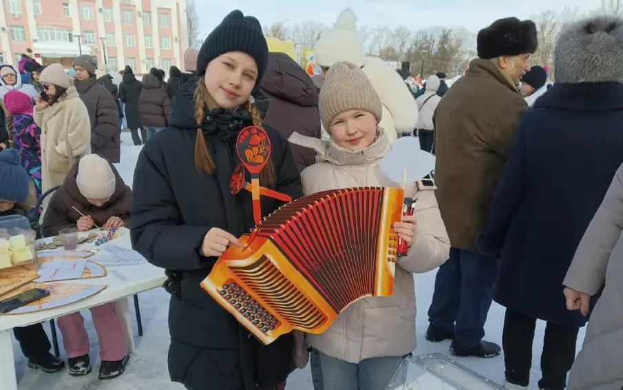 «Масленичный разгуляй» на площади Ленина