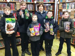 Ребята из кружка «Друзья природы» участвуют в экологических акциях