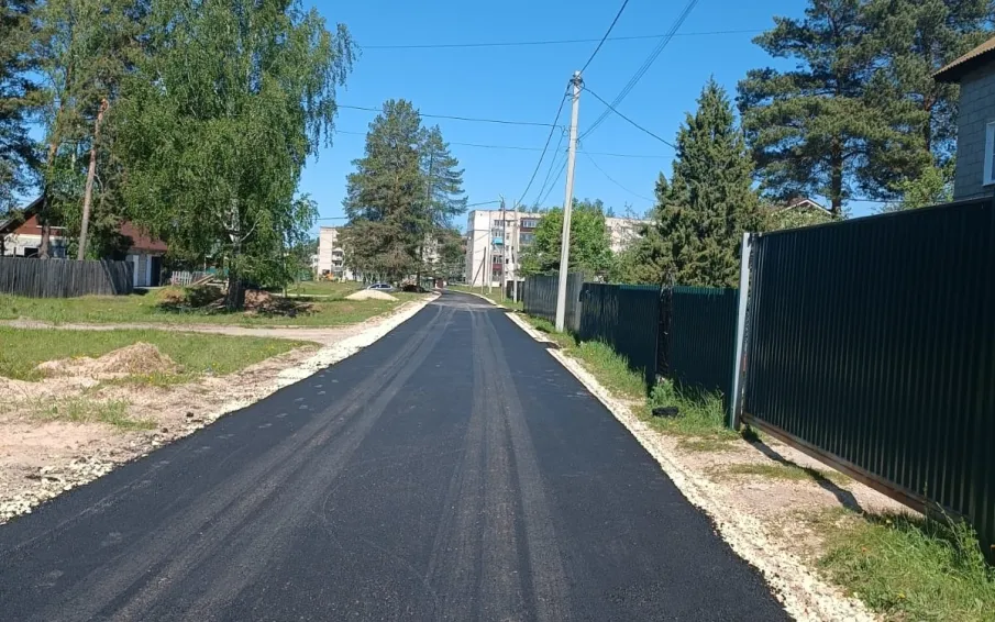 В р.п.Гремячево по проекту «Вам решать» отремонтировали дорогу