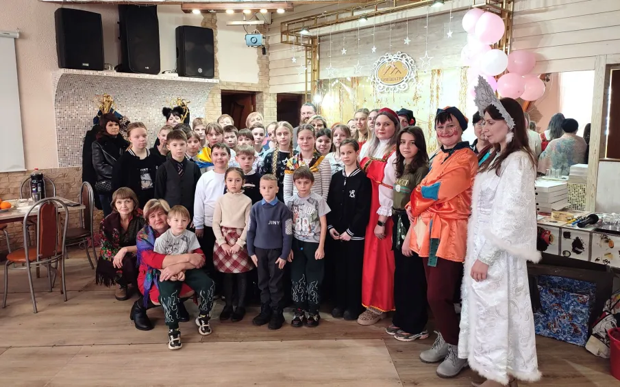 Для приемных семей прошел красочный праздник