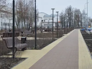 Завершён третий этап благоустройства площади Ленина в Кулебаках