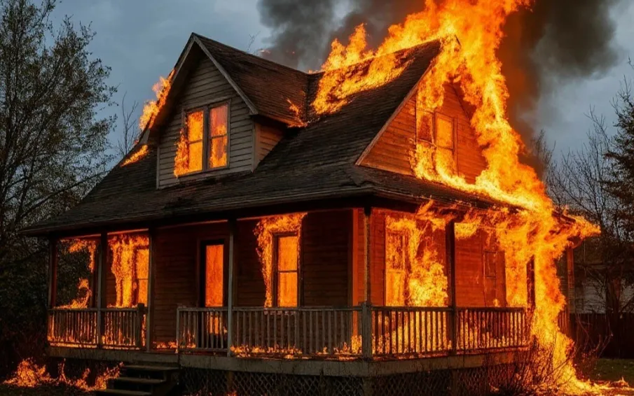 Обстановка с пожарами в городском округе город Кулебаки