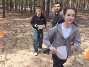 На территории лыжной трассы «Бугры» прошли соревнования по спортивному ориентированию.