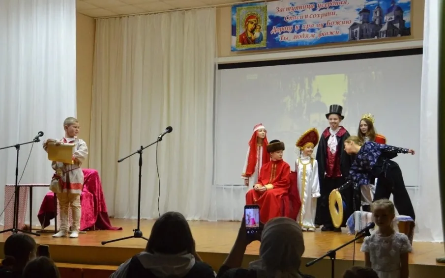 Смотр-конкурс среди Воскресных школ «Дорога к Храму» состоялся в Греячевском ДК