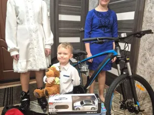 Продолжаем исполнять новогодние желания детей!