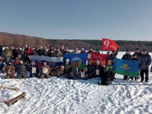 В Кулебаках состоялись соревнования по ловле со льда на мормышку, посвящённые Дню защитника Отечества