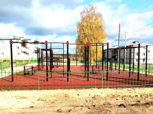 Новая спортивная площадка появилась благодаря проекту «Вам решать!» в селе Мурзицы