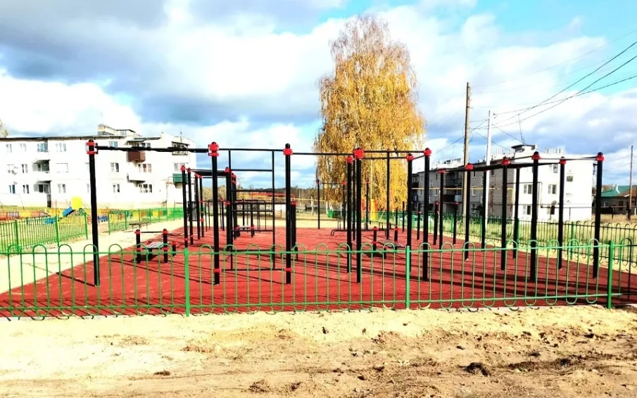 Новая спортивная площадка появилась благодаря проекту «Вам решать!» в селе Мурзицы