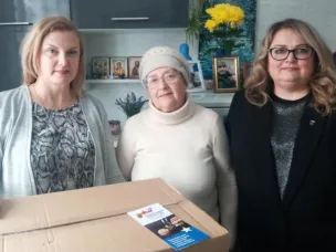 Продуктовые наборы к Новогодним праздникам переданы членам семей тех, кто отдал жизнь, исполняя свои служебные обязанности в зоне специальной военной операции