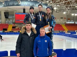 Олеся Фролова показала достойный результат на Первенстве России по конькобежному спорту