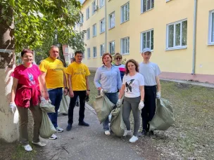 В связи с празднованием 91-летия города Кулебаки в период с 3 по 9 июля на территории городского округа прошел Общегородской субботник